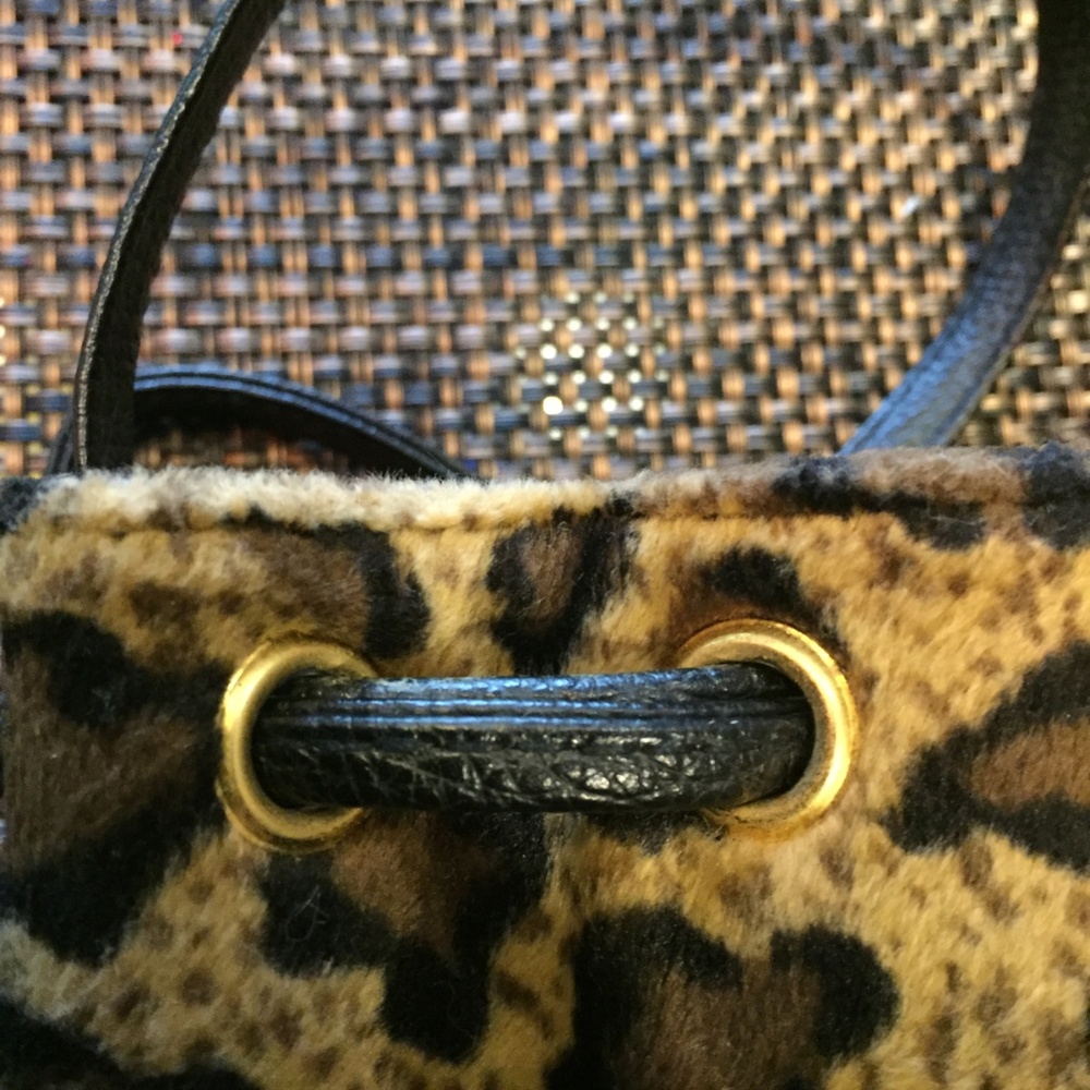 CLOSEOUT Mini Leopard Hobo Boho Purse - Picture 4 of 8
